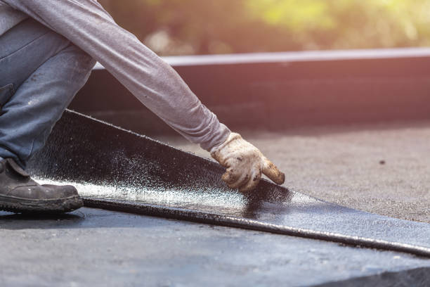 Professional Waterproofing technician working in New Buffalo, MI